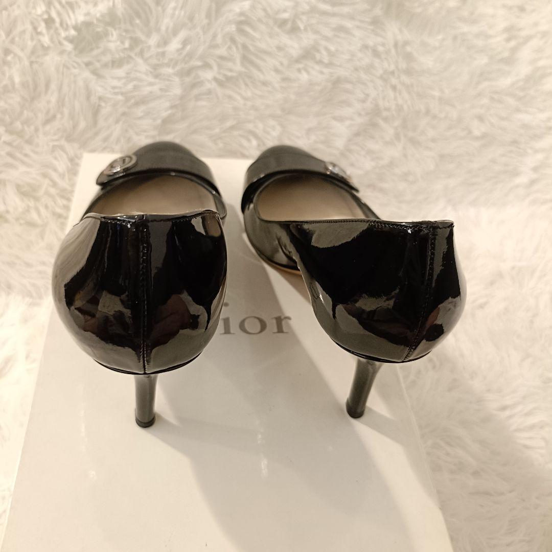美品✨️箱付　Dior ブラック ハイヒール パンプス　ディオール 23.5cm