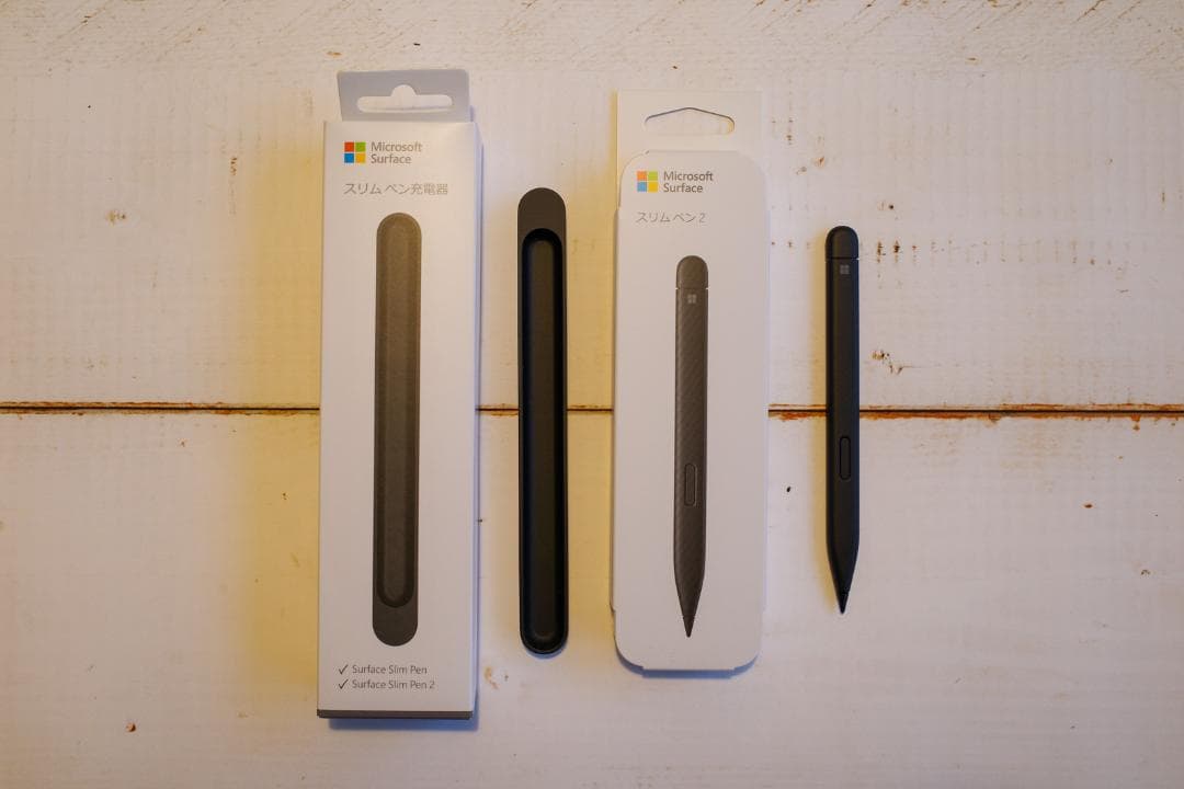 Surface スリムペン2と純正充電器 Surface スリムペン 充電器 純正 マイクロソフト 8X200011 正規品