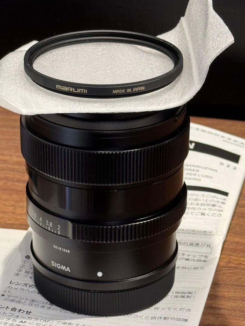 SIGMA (シグマ) 20mm F2 DG DN (ライカSL/TL用)