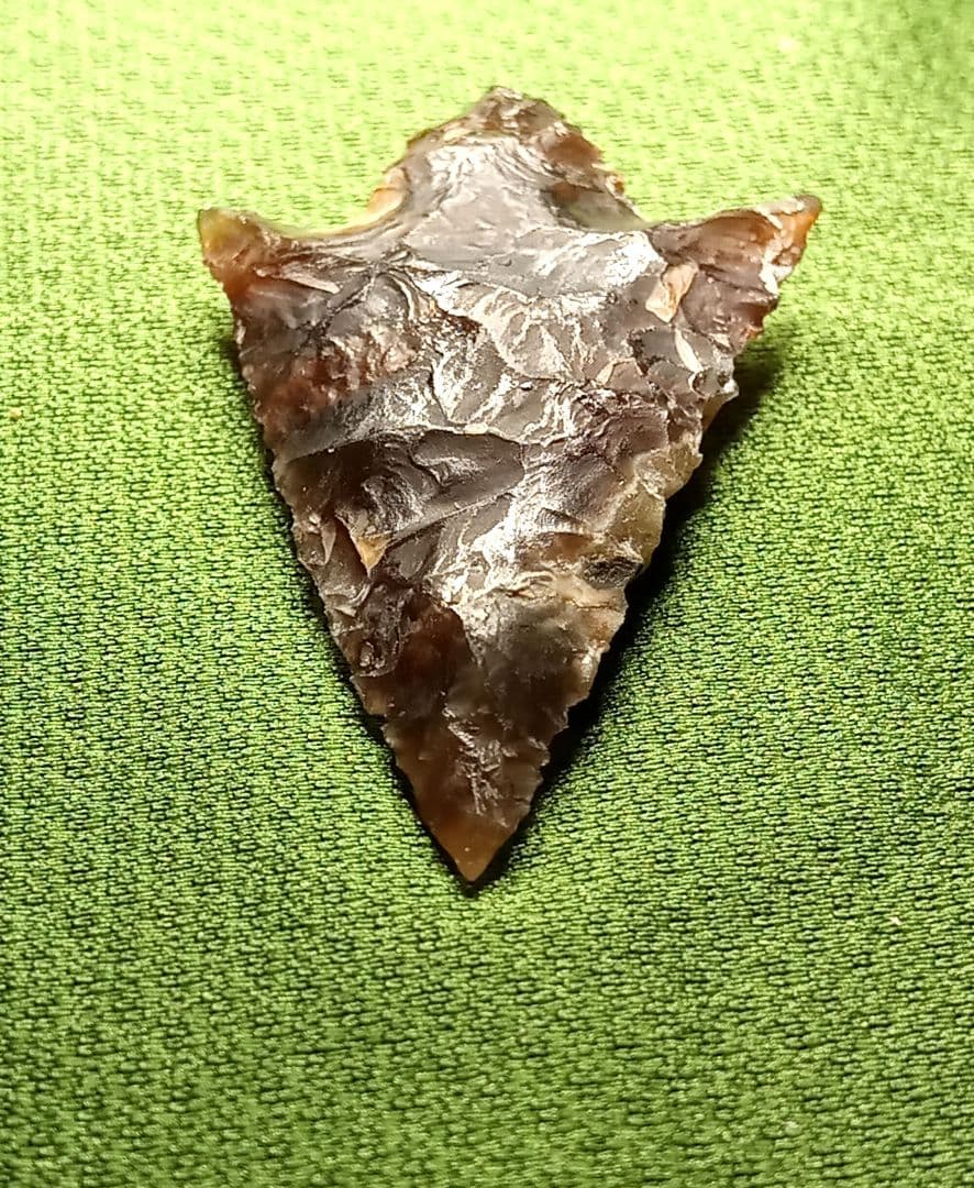 アイヌ仕様Pro。 有舌尖頭器 石器 原始時代 模写 - メルカリ