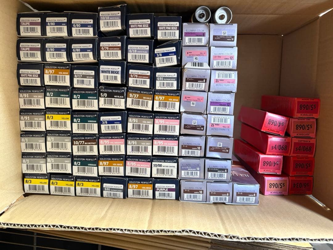 ウエラ　イルミナカラー　コレストン　ソフタッチ74本セット ウエラ イルミナカラー コレストン ソフタッチ74本セット - メルカリ