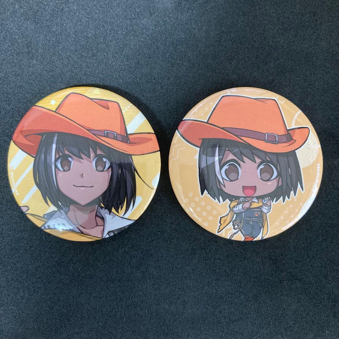 モノパス ハローワールド ポップアップショップ 缶バッジ ピヤノ