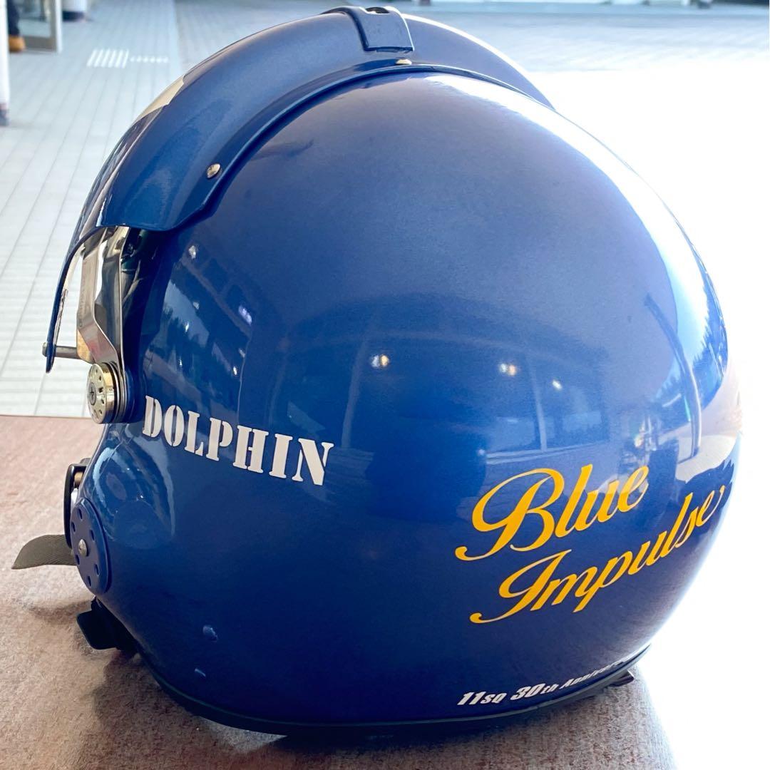 航空自衛隊ブルーインパルス】パイロットヘルメットHGU-33PレプリカF