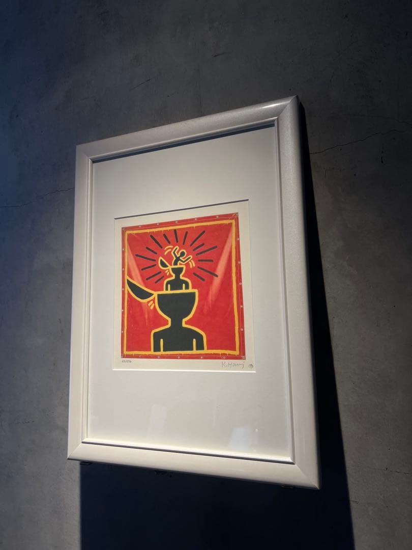 キース・ヘリング《Radiant Child with Chalice》