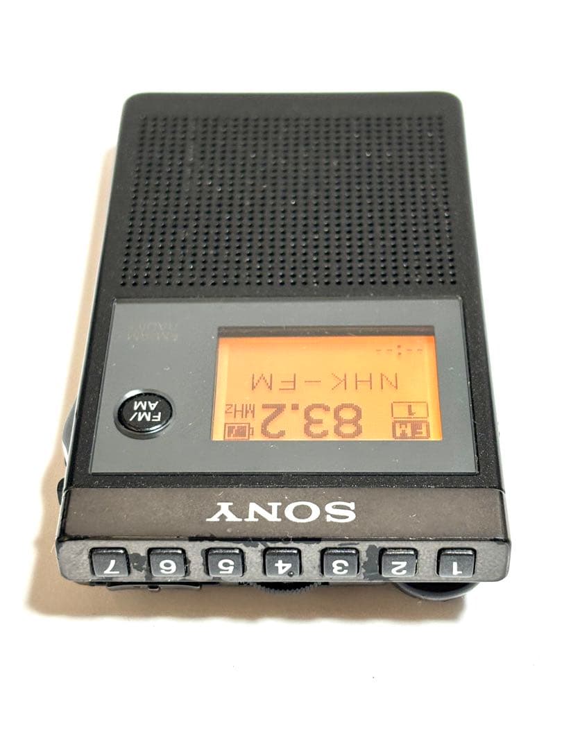 SONY FM/AMラジオ SRF-R356 動作品①