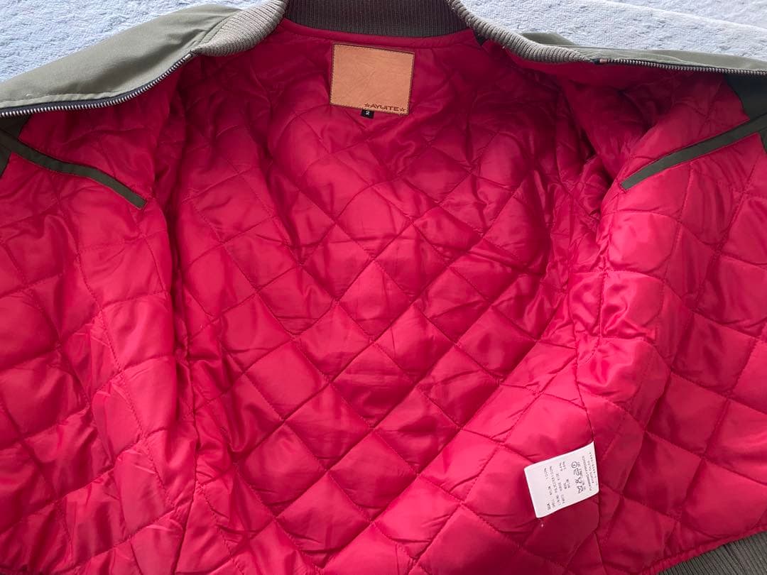 AYUITE MA-1 ブルゾン サイズ2 M相当 最終値下げ