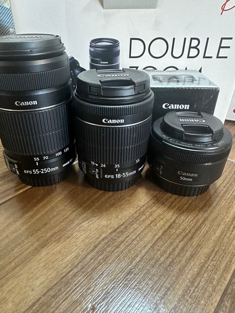 専用ページCanon EOS Kiss X7 ダブルズーム+単焦点