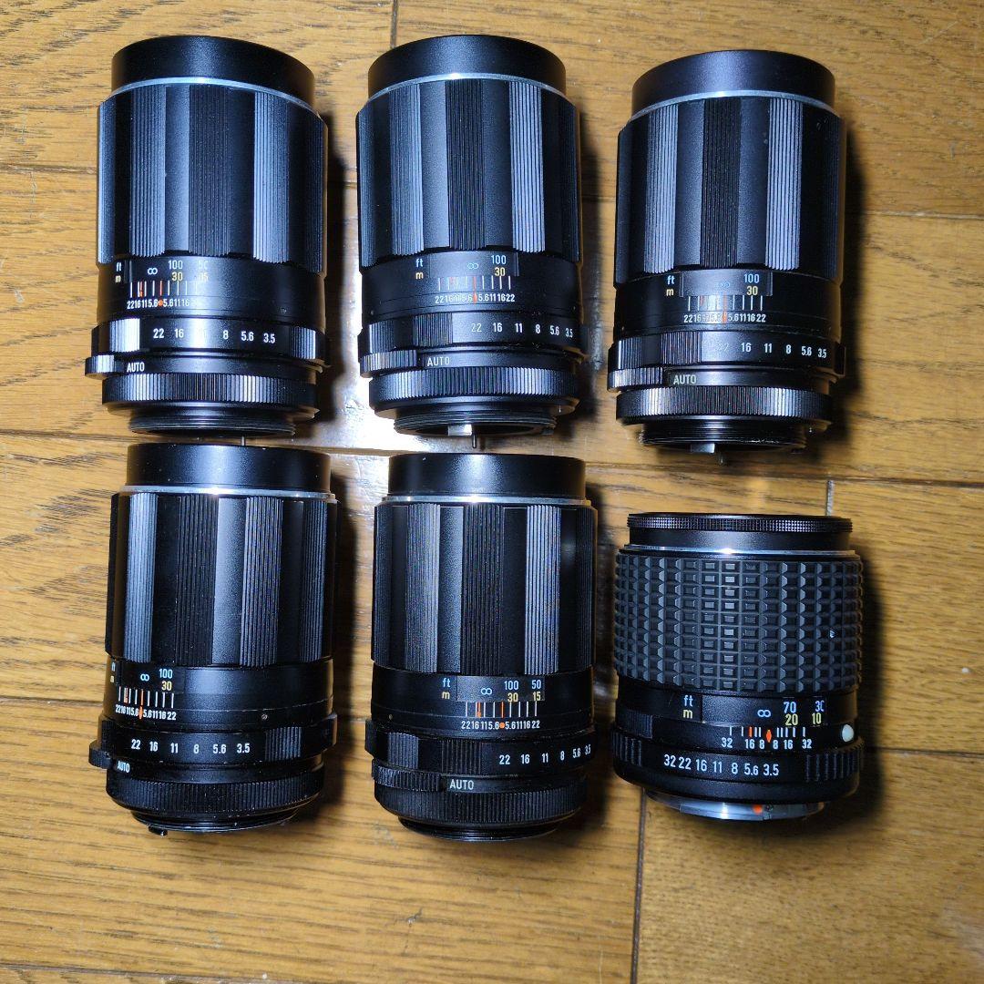 PENTAX 135mm F3.5 レンズ6本セット オールド - メルカリ