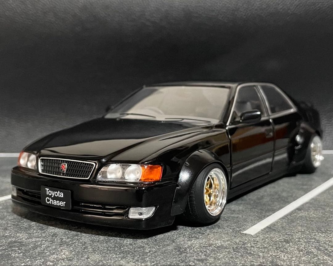 1/24 アシェット 国産名車 TOYOTA チェイサー改 旧車 カスタム - メルカリ