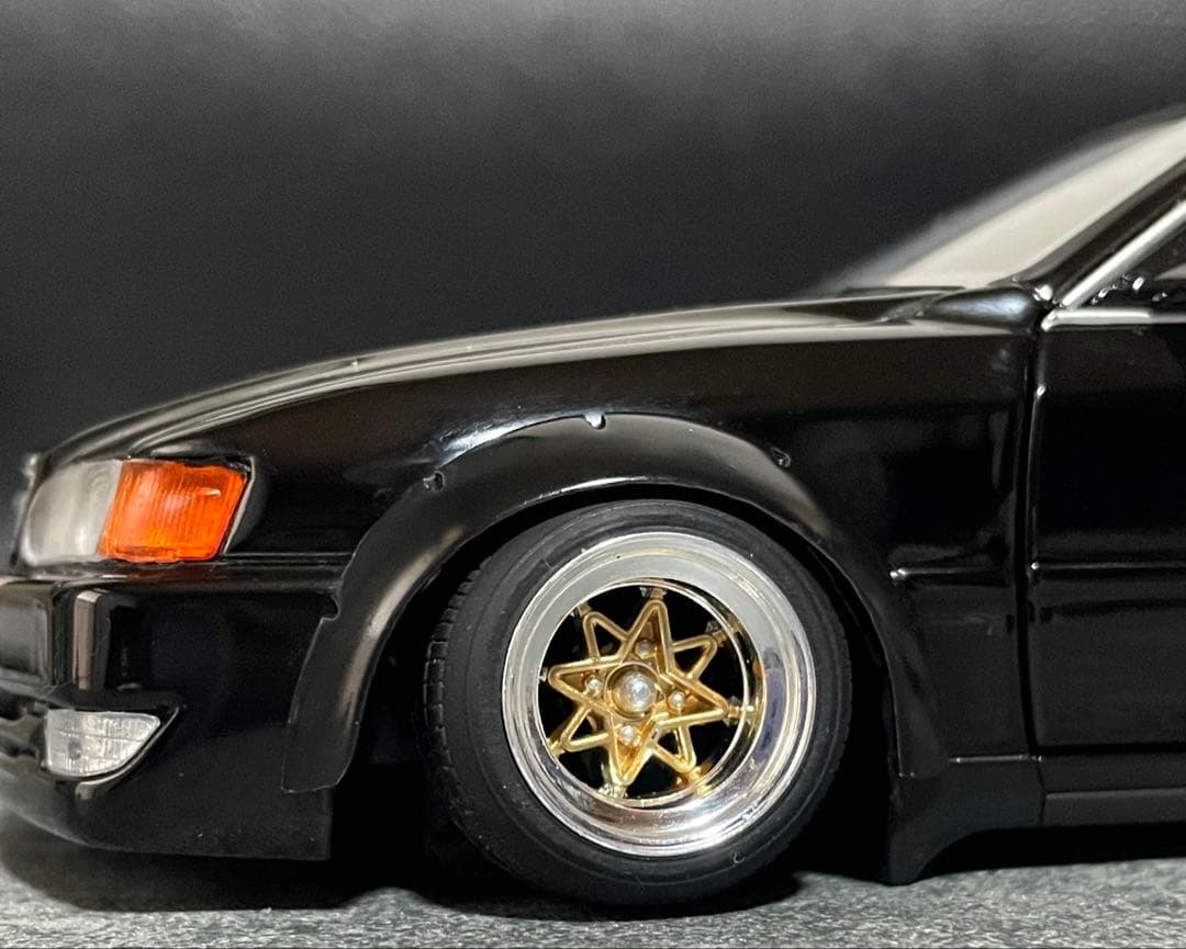 1/24 アシェット 国産名車 TOYOTA チェイサー改 旧車 カスタム - メルカリ