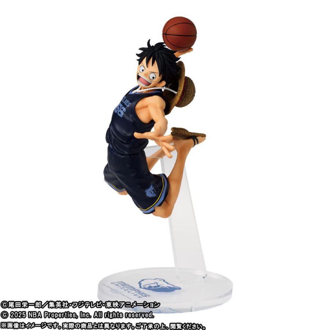 ONE PIECE ×NBA ワンピース ルフィ メンフィス・グリズリーズ - メルカリ