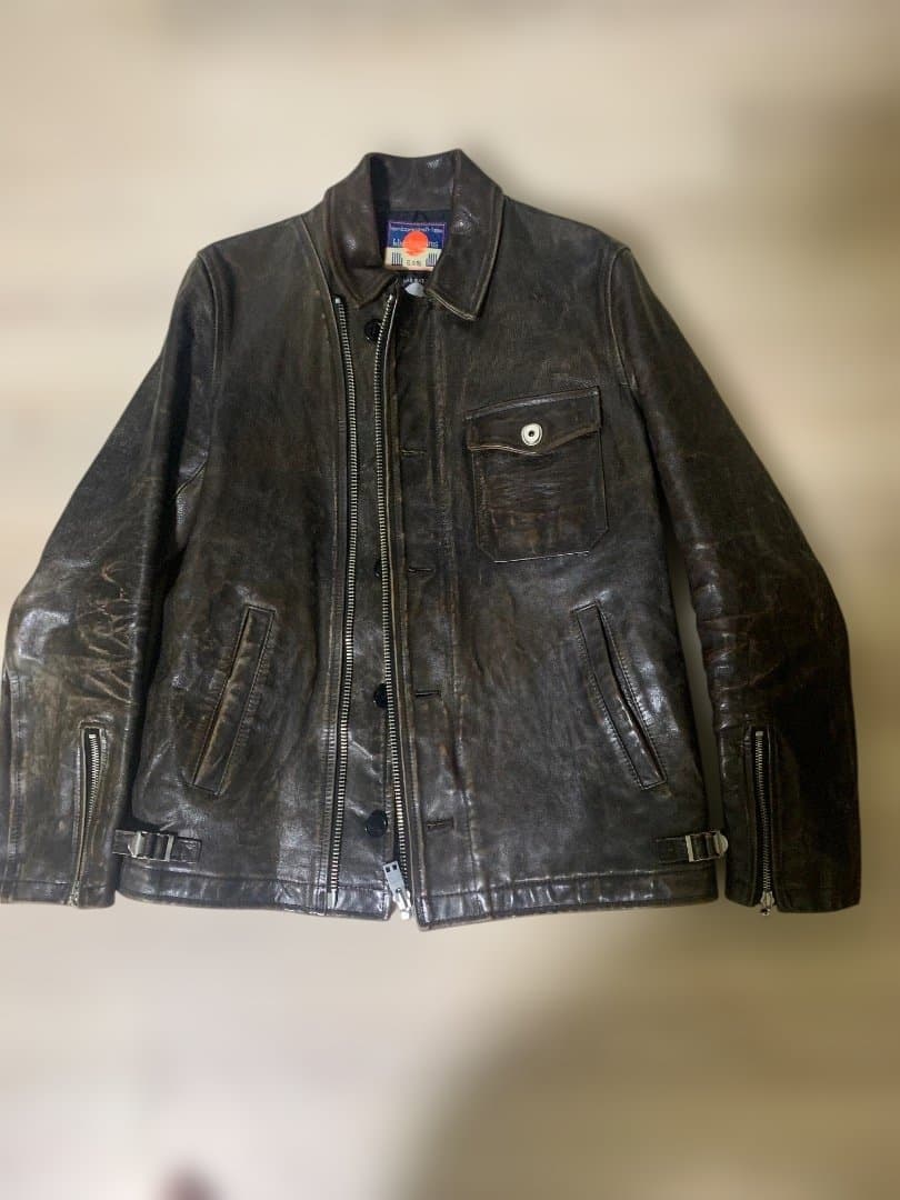 最後の特別価格！【blackmeans】レザージャケット BLACK MEANS（ブラックミーンズ） ダブルライダースジャケット
