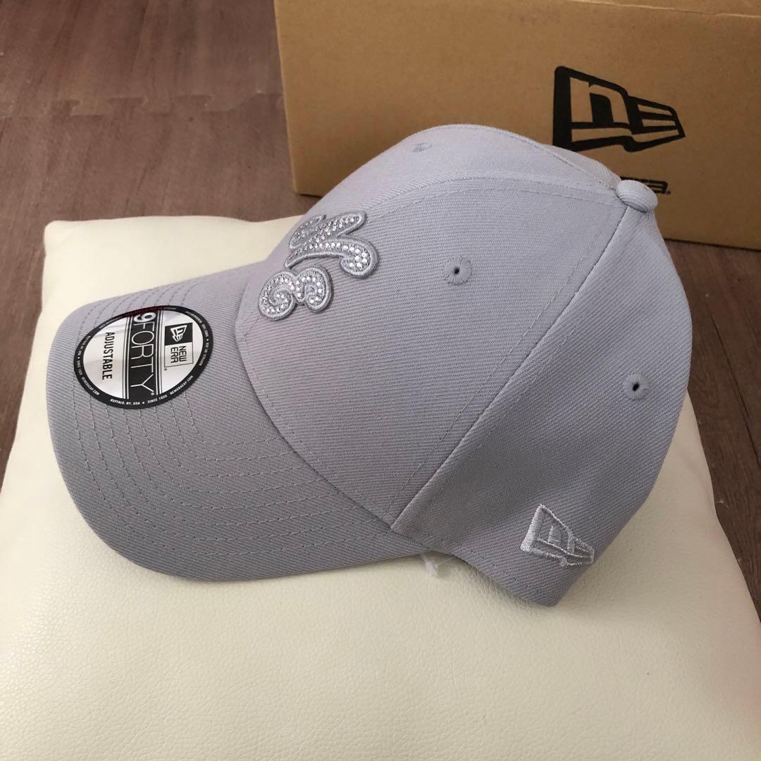 ニューエラ 9FORTY ラインストーン クラシックロゴ キャップ 帽子