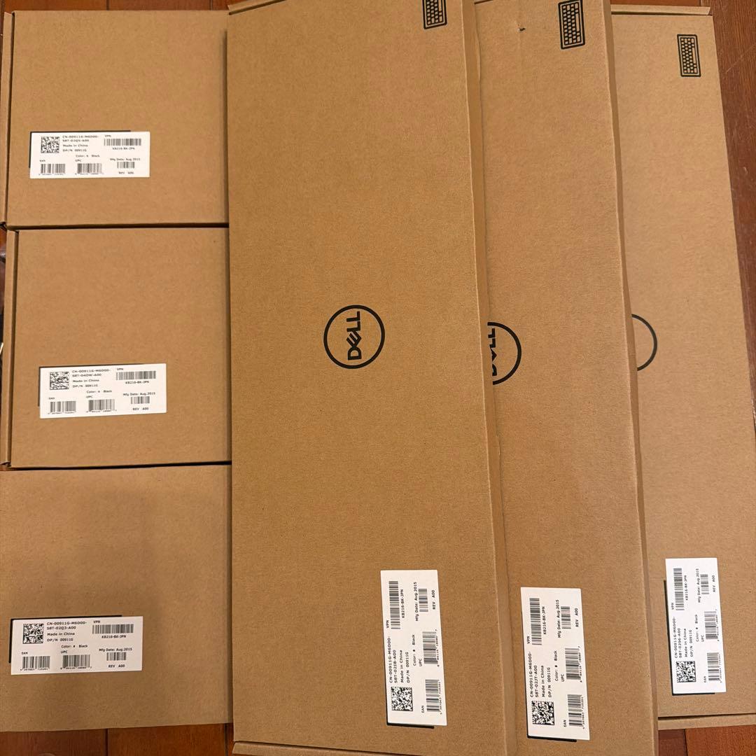 DELL K216-BK-JPN 日本語配列キーボードとマウス　６個セット Amazon.co.jp: Dell キーボード 有線 日本語配列 マルチメディア対応