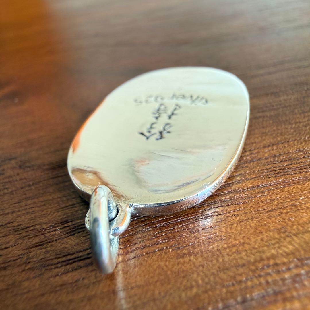 シルバー925無垢【新品】【矜持】達磨 旭日旗ペンダントsilver925本物