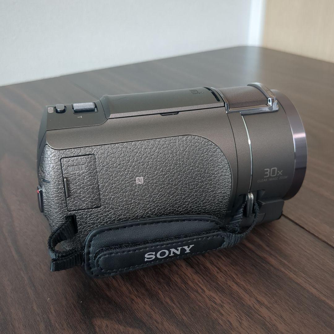 【未使用】SONY 4K ビデオカメラ FDR-AX45A 本体