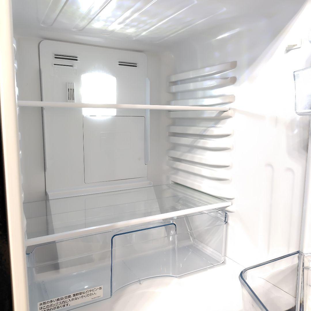 美品 ツインバード HR-FJ11 2ドア 2021年製 右開き