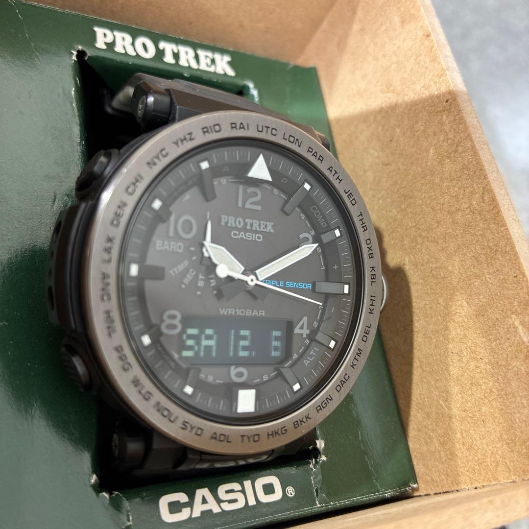 CASIO プロトレック ナイトサファリ ナイトサファリ」名前が良いです。』 カシオ プロトレック トリプル