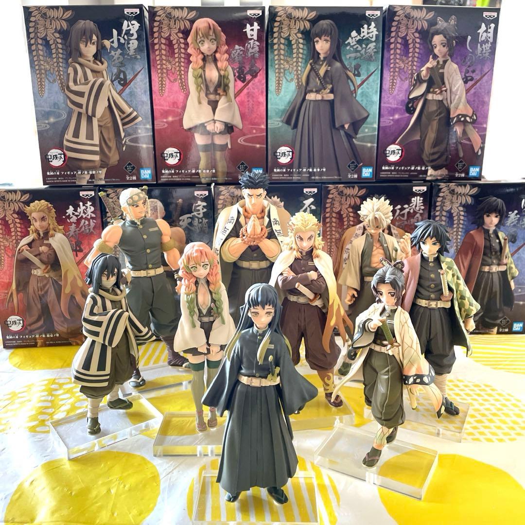 鬼滅の刃 絆ノ装 セピアカラー フィギュア 柱9体 コンプ 超美品 - メルカリ