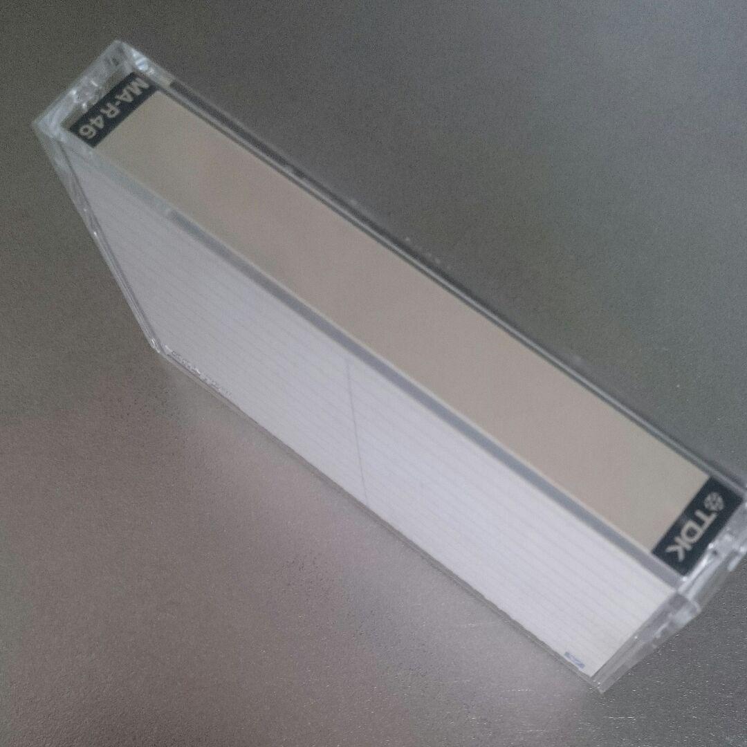 昭和　レトロ　❤　TDK製 MA-R46　 ❤　カセットテープ