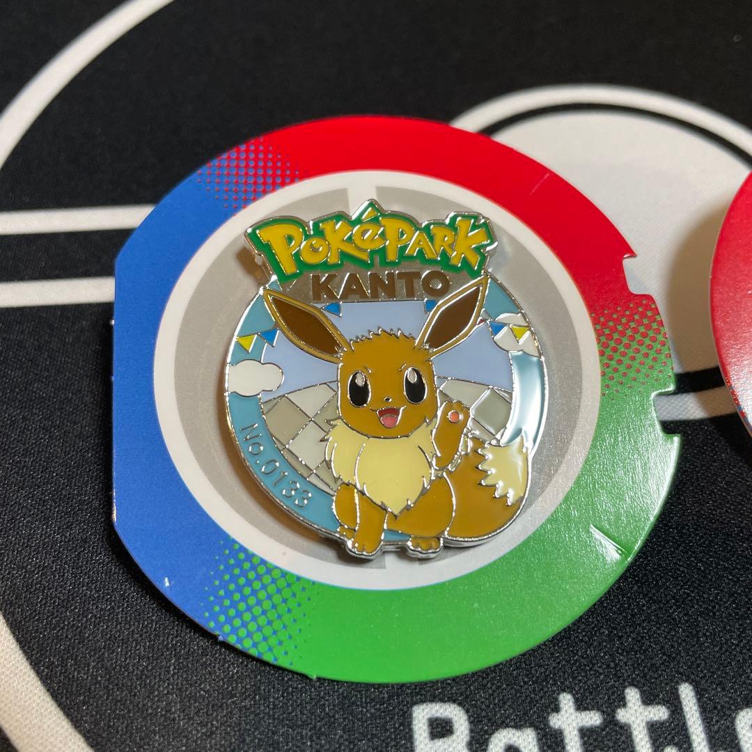 ポケパーク 限定 ピンズ 進化セット イーブイ&ブースター - メルカリ