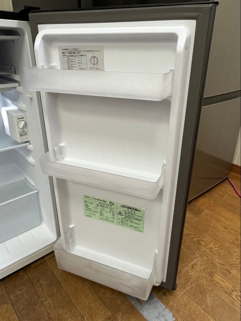 氷モード 搭載 2024年 1ドア冷蔵庫 AQUA 90L AQR-9P