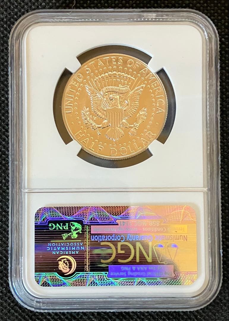 アメリカ 1964 ケネディ プルーフ ハーフダラー 銀貨 NGC PF67 - メルカリ