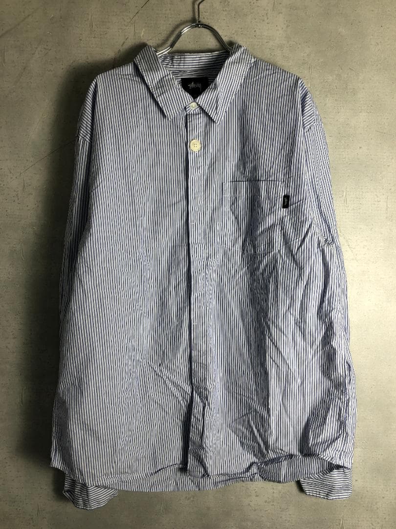 STUSSY ギャルソン サンプリング ストライプ シャツ 0-59-768