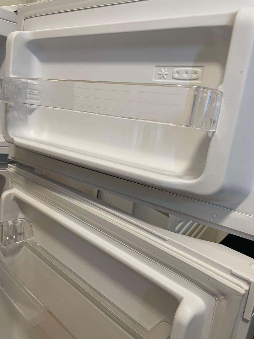 アイリスオーヤマPRC-B092D-W 稼働品ホワイト 2ドア冷蔵庫 程度良好