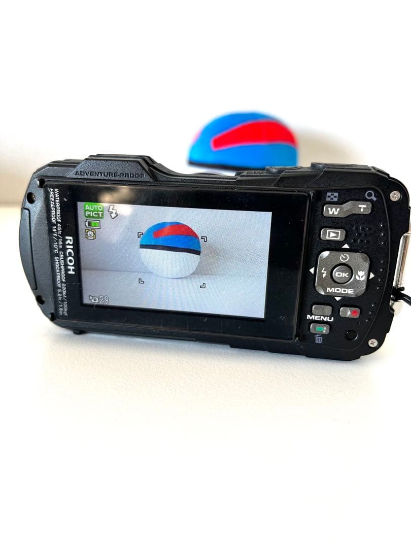 RICOH WG-50 防水 耐衝撃ブラック デジタルカメラ