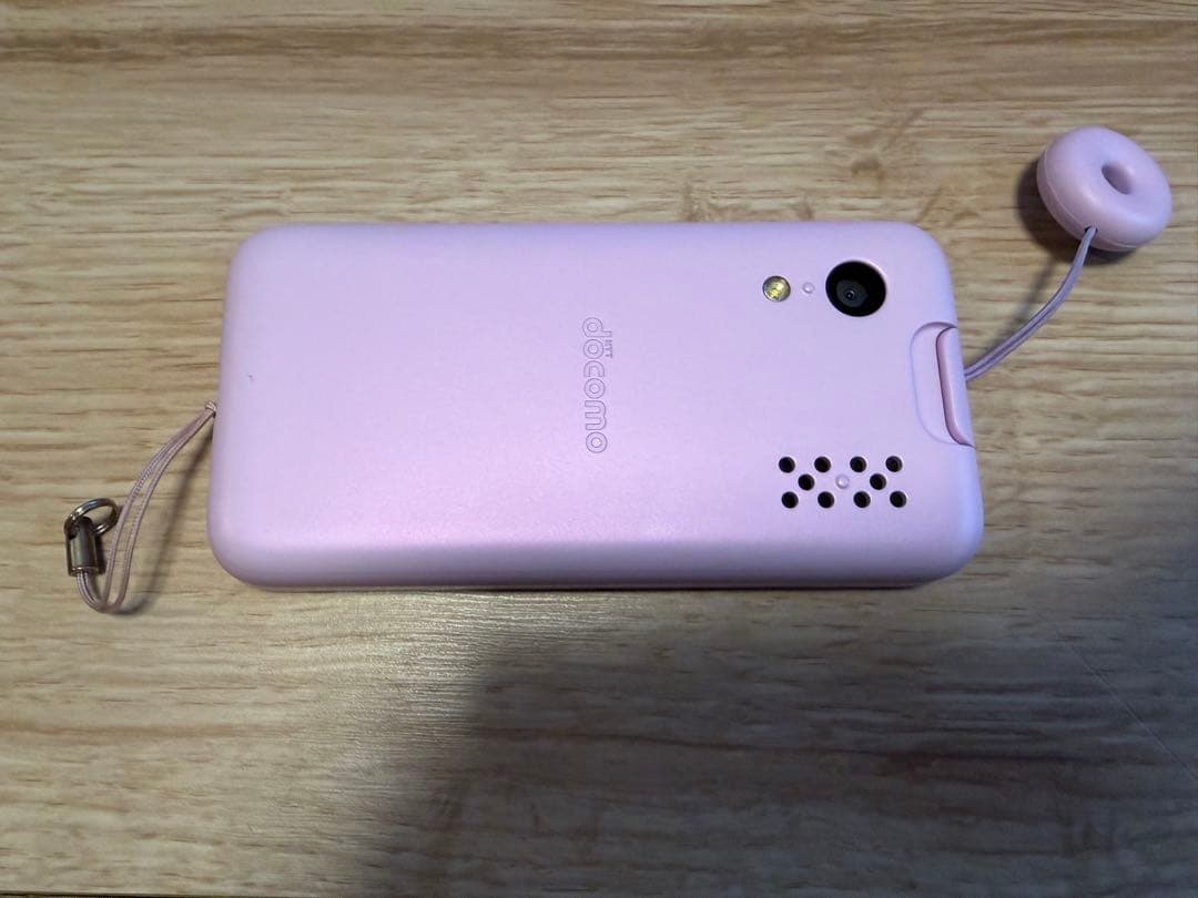 docomo キッズケータイKY-41C ラベンダー本体＋アクセサリー（クロミ）