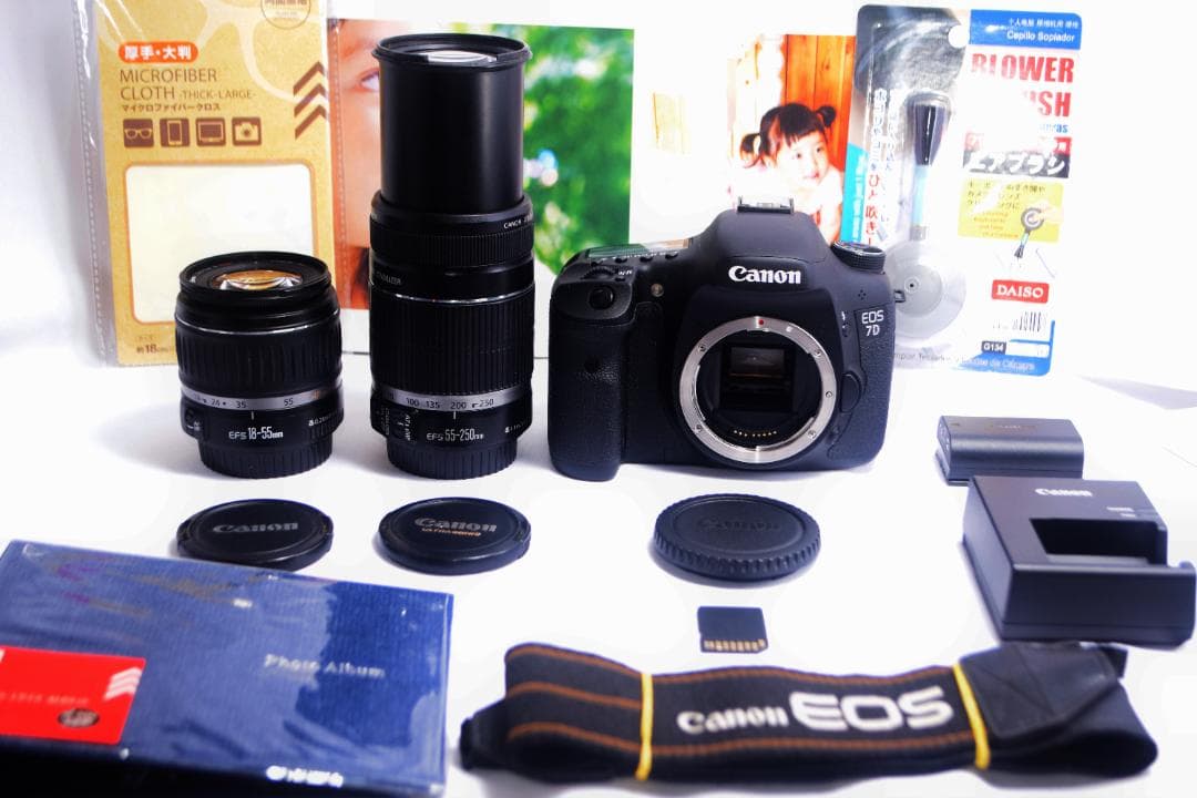 ❤️Canon EOS7D☆スマホに転送&超高画質で動画撮れてレンズ付❤️