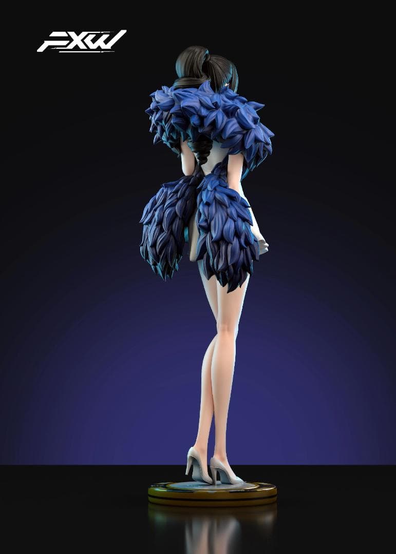 ワンピース ニコ・ロビン 悪魔の子 ガレージキット フィギュア 1/6