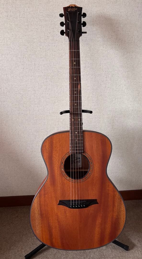 トップ単板 オールマホガニー Bromo BAT2M トリプルオーサイズ - メルカリ