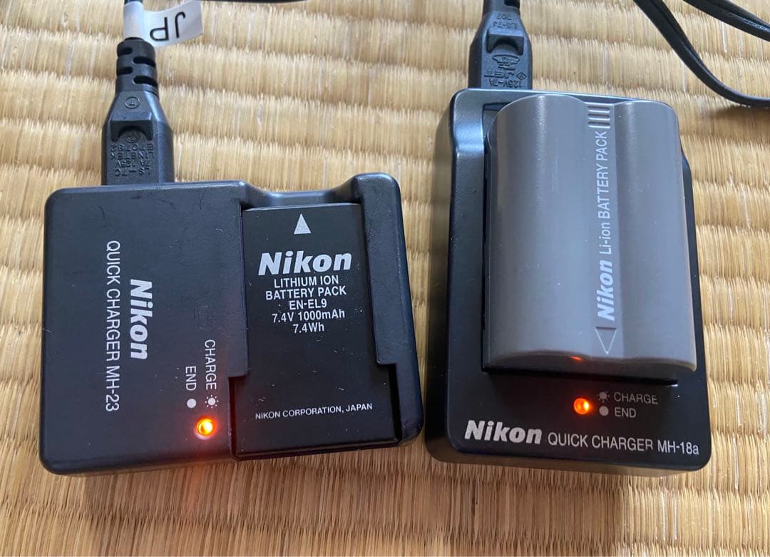 Nikon デジタル一眼レフ D40(ジャンク品)&D80 2台セット ニコン