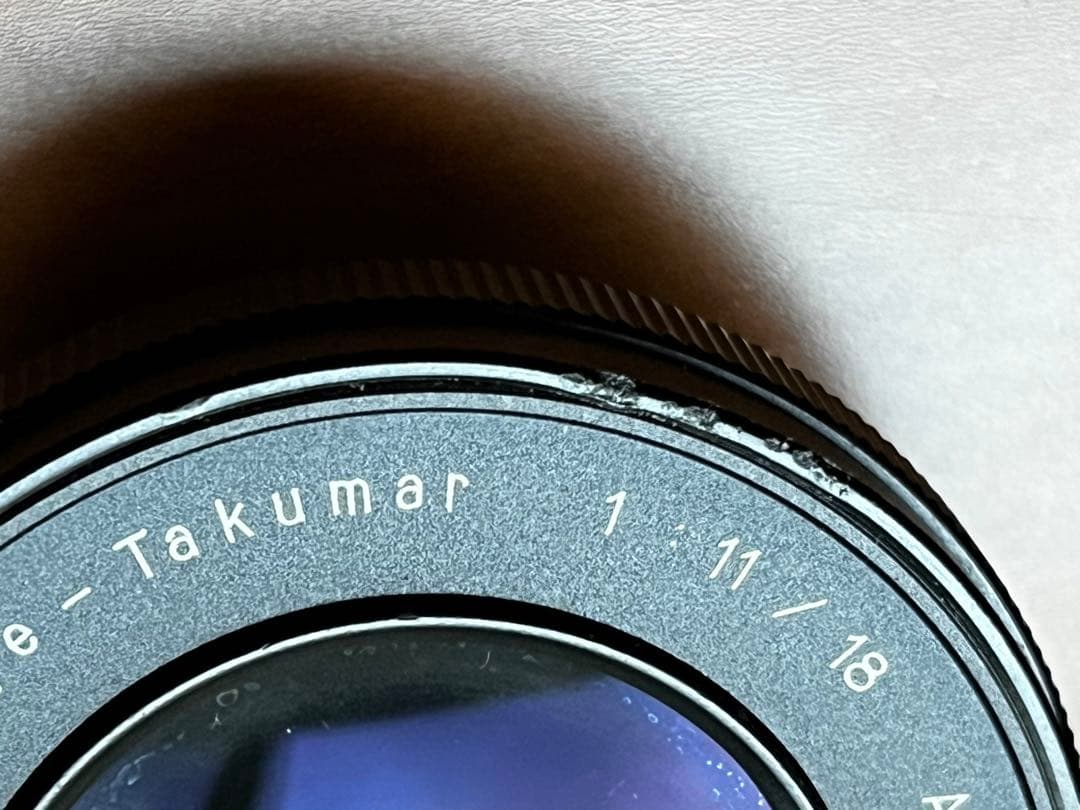 【希少品】Fish-eye-Takumar 1:11/18【極薄広角パンケーキ】