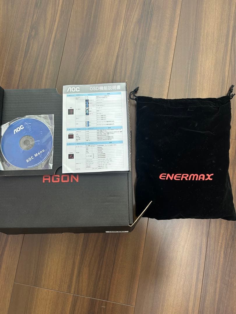 AGON AG273QCX/11 27インチ Black&Red 本体