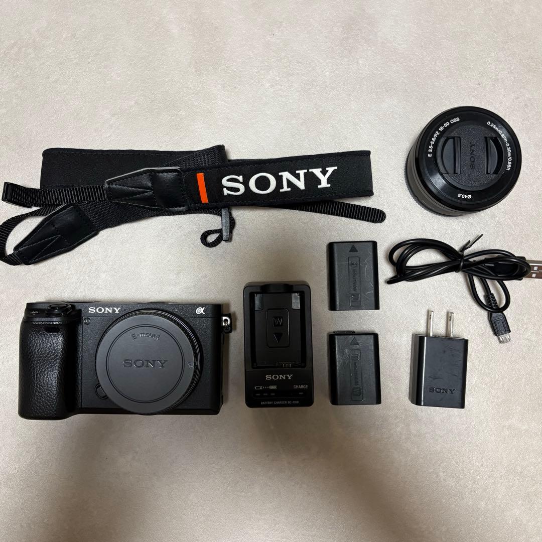 SONYα6400パワーズームレンズキット ILCE-6400L-B