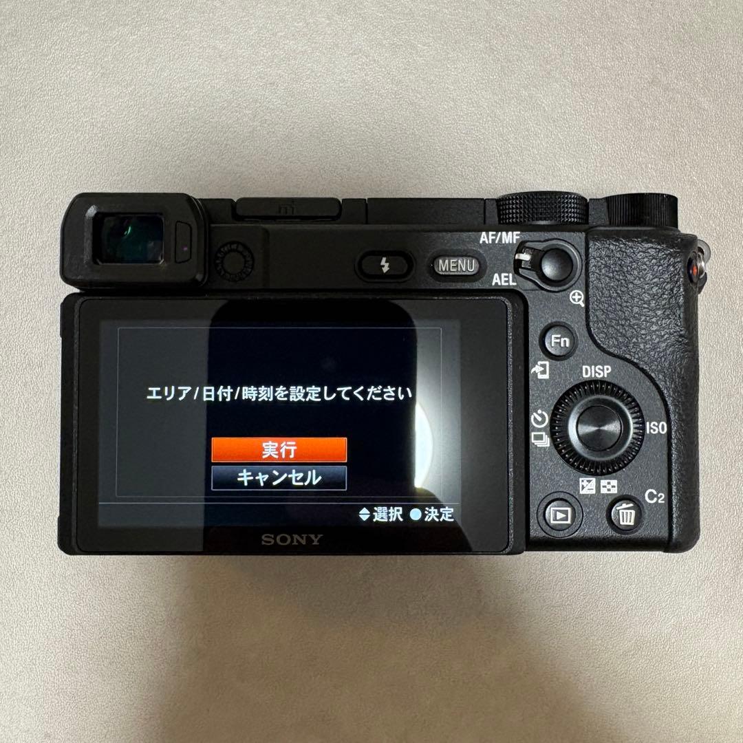 SONYα6400パワーズームレンズキット ILCE-6400L-B