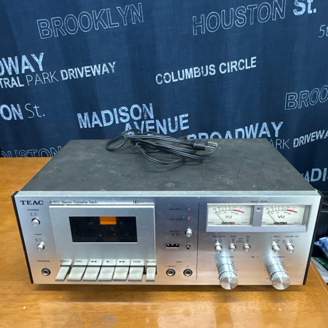 ラジオ・コンポ Teac A-410 stereo cassette deck