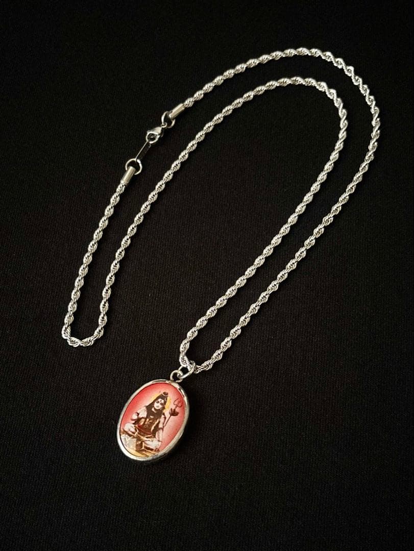 藤井風さん 【完売品】シヴァ《レッド》オームペンダント⭐︎おまけ