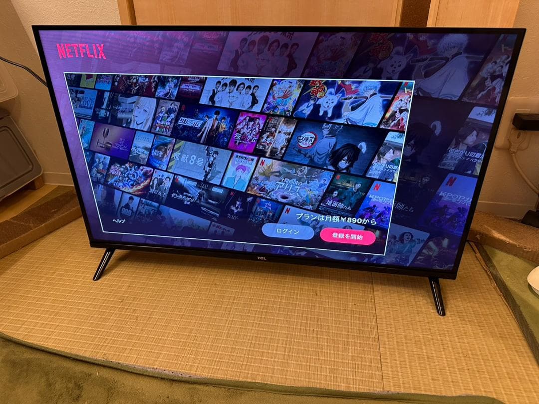 23年製超極美品！TCL 32S54H スマートテレビ チューナーレス 32型