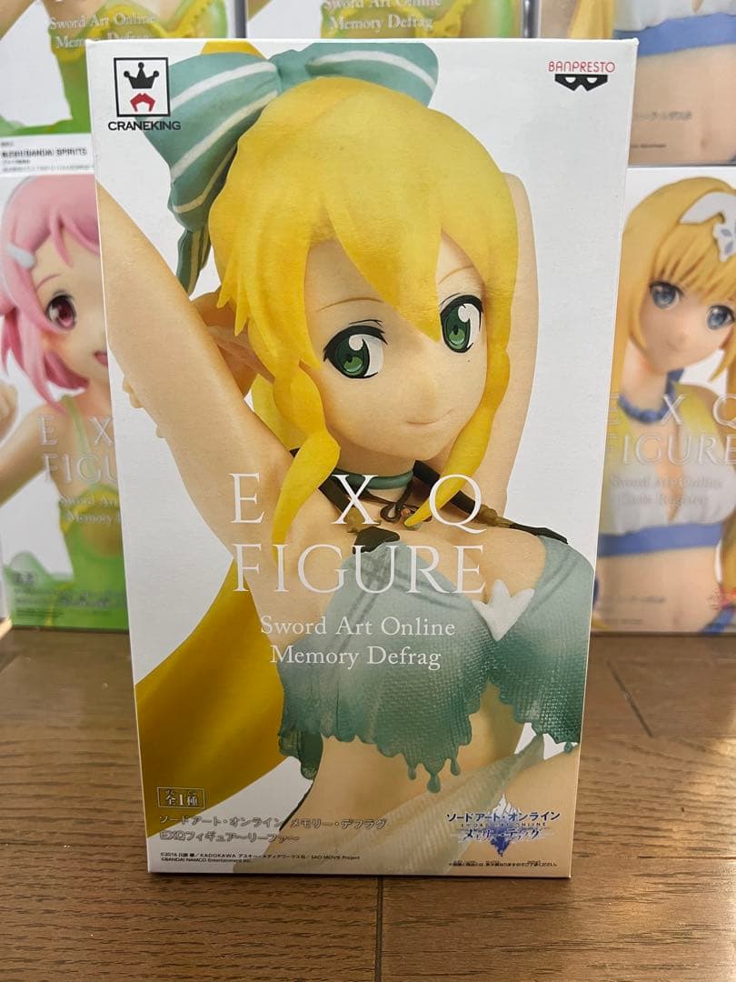 33個☆ソードアート・オンライン リーファ アスナ 直葉 リズベット