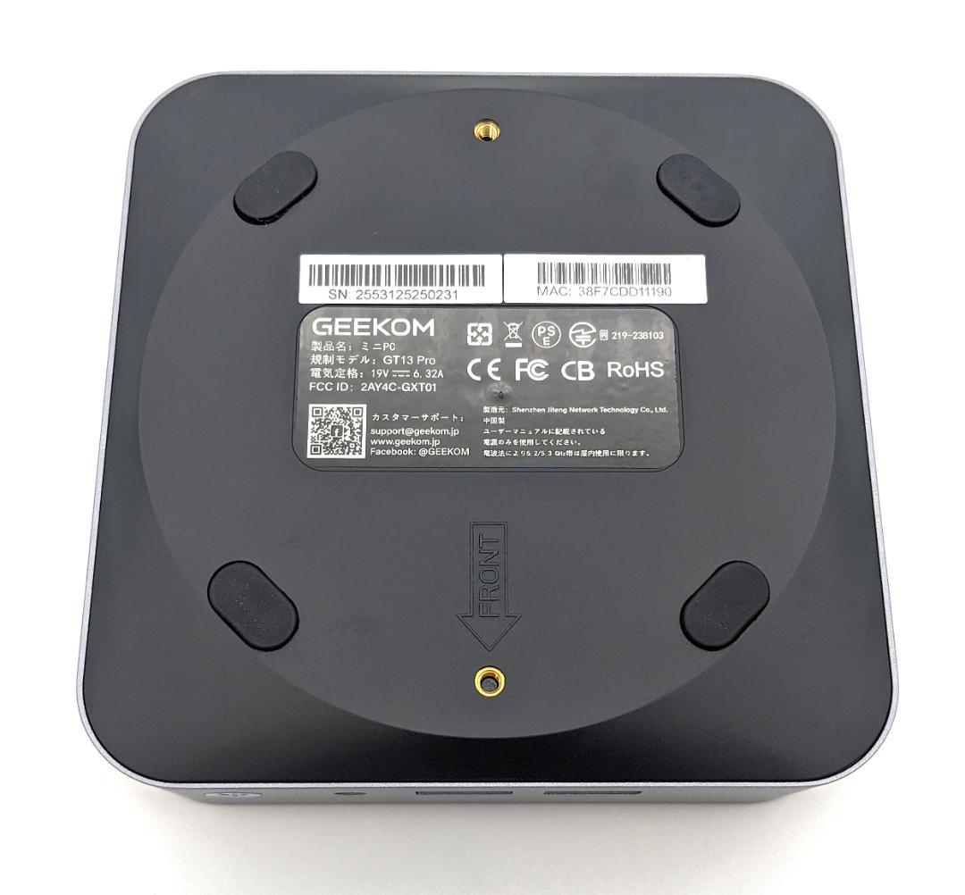 GEEKOM GT13 Pro Core i9-13900HK/メモリ32GB