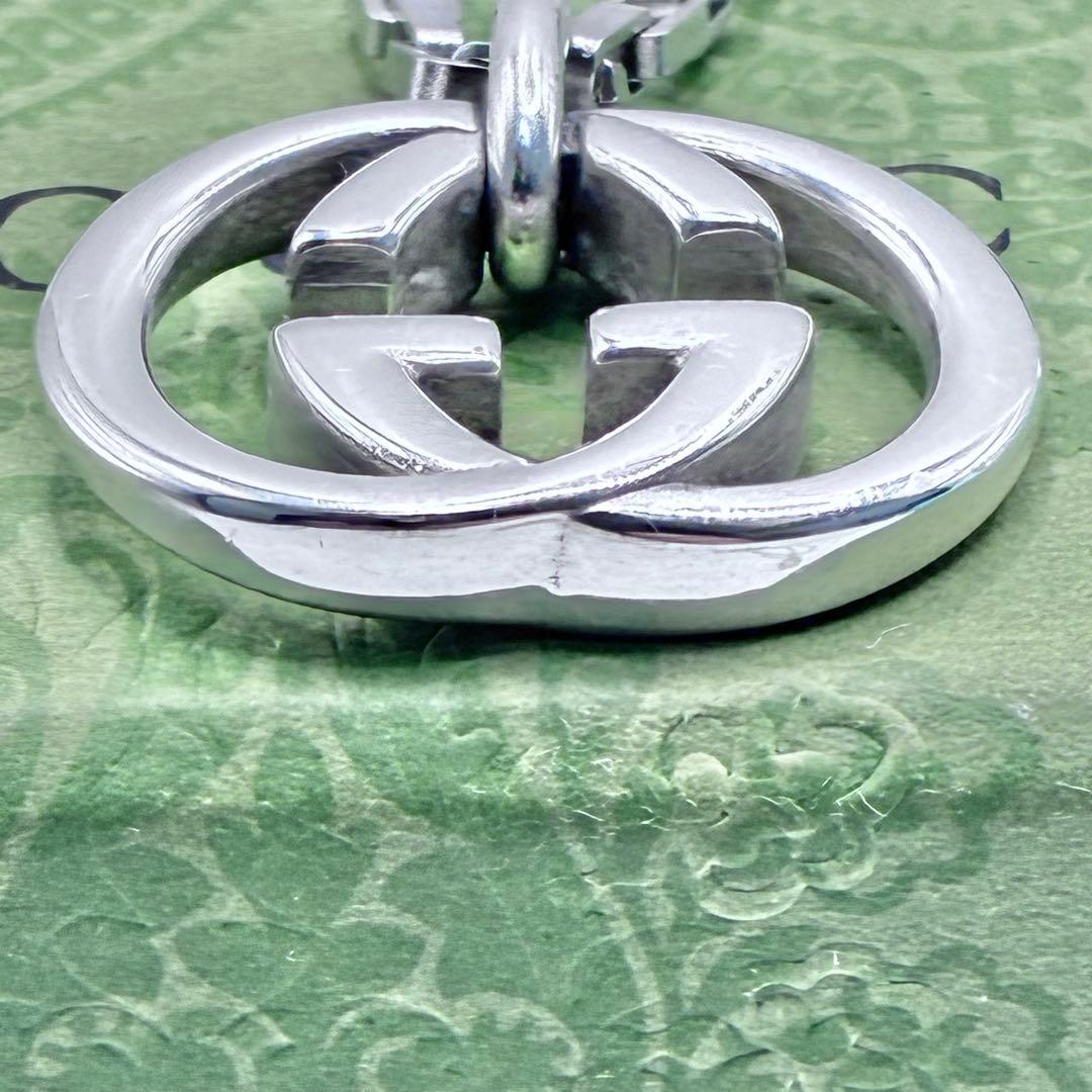 GUCCI グッチ インターロッキング ダブルG ネックレス 社外チェーン