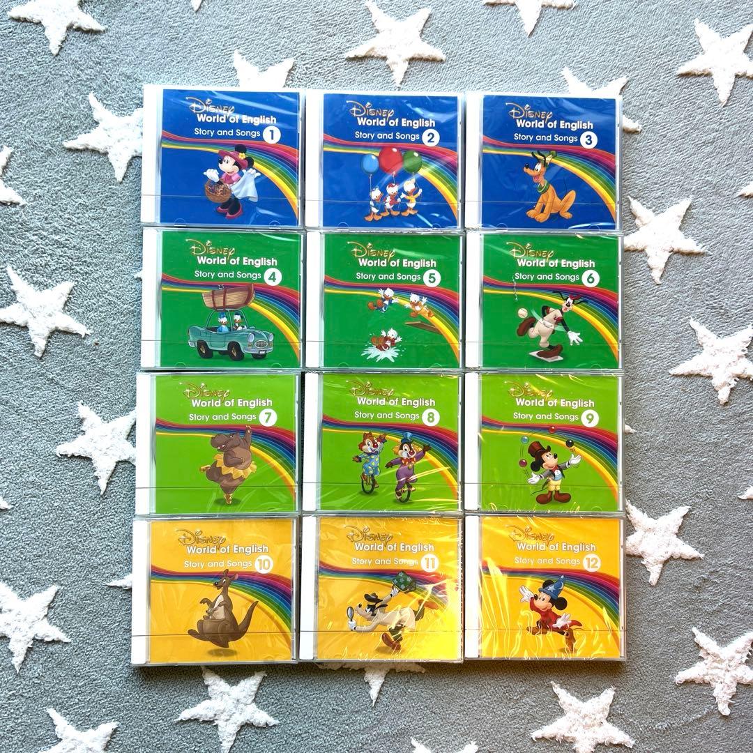 ディズニー英語システム　Story and Songs CD全12枚セット ディズニー 英語システム Story and Songs CD 12枚セット ストーリー