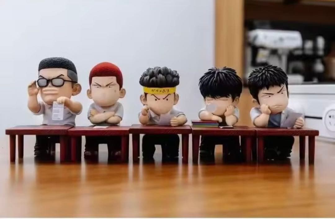スラムダンク 勉強会 五体 フィギュア 塗装完成品 - メルカリ
