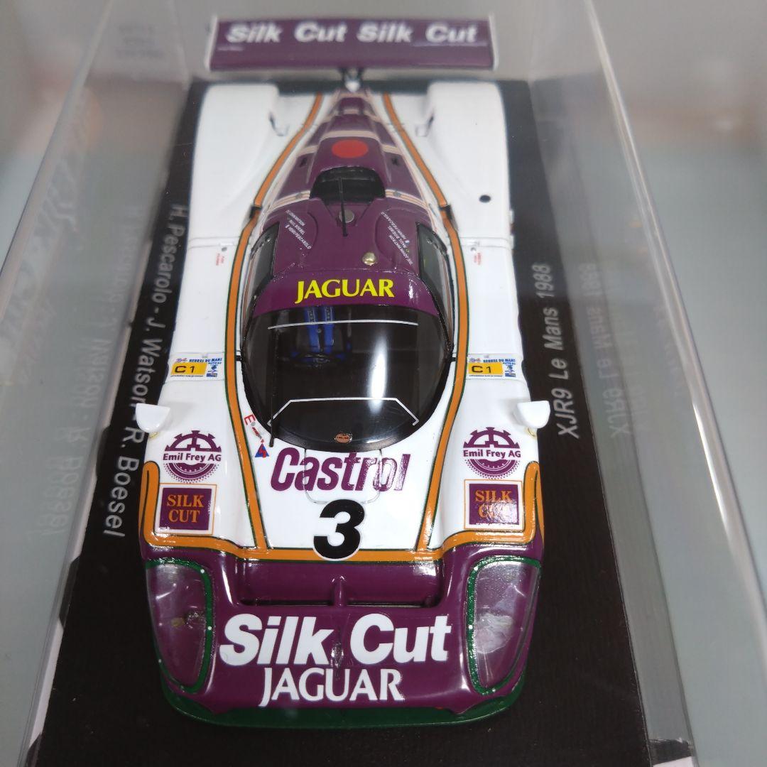 美品】1/43スパークJaguar XJR-9 SilkCut LM1988 - メルカリ
