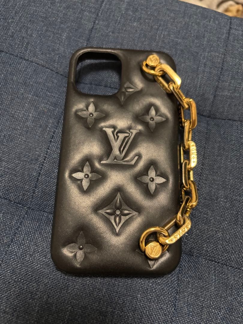 Louis Vuitton モノグラムケース ブラック　12 12pro iphone17/17pro ケース ヴィトン風 iphone16/15pro ケース モノグラム