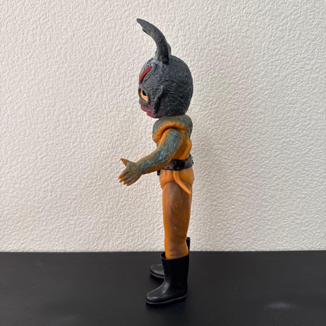 当時物 旧バンダイ 仮面ライダー 怪人 地獄サンダー ソフビ - メルカリ